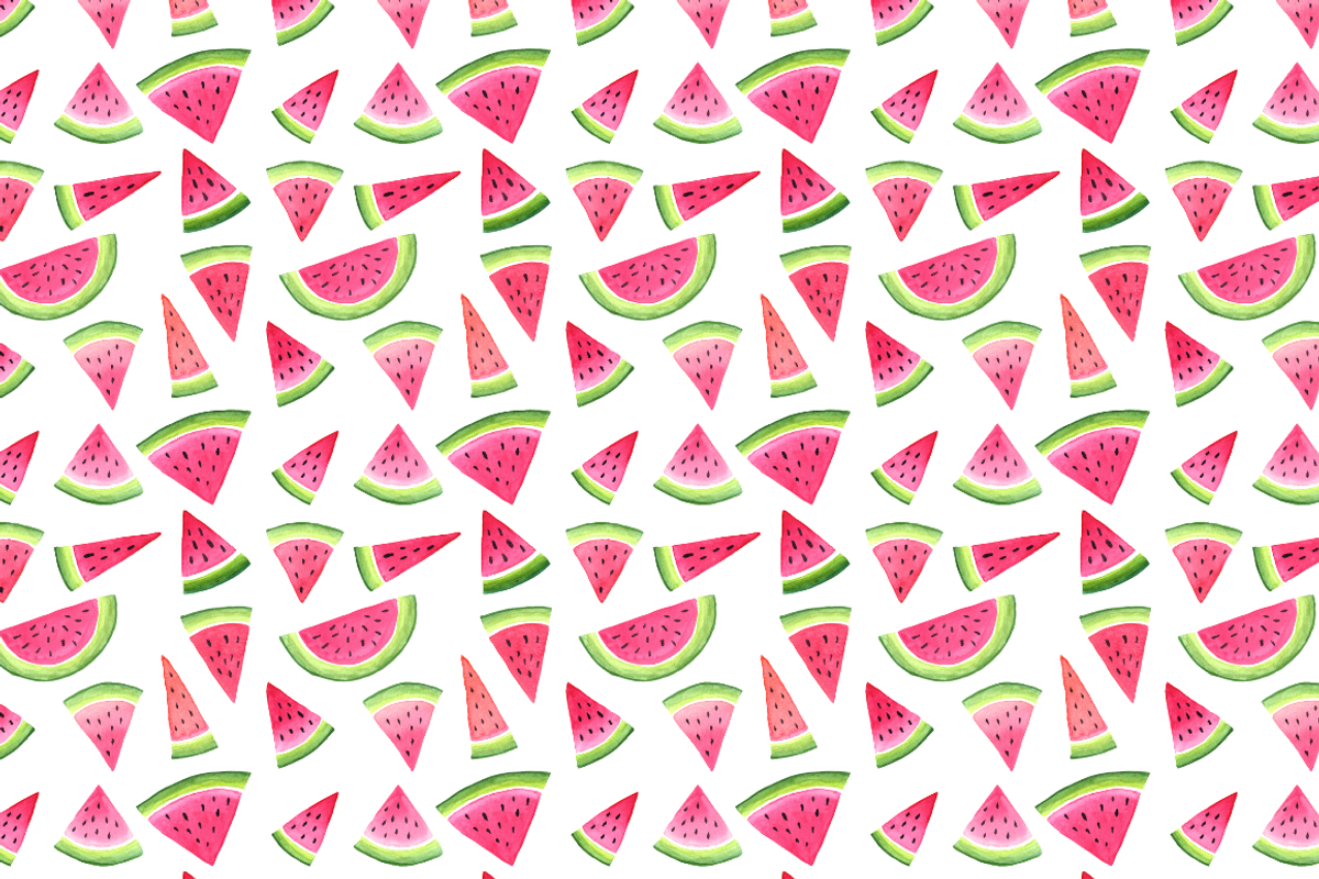 Watercolor Melons, a Food Illustration by skrich (Photo 3 of 3)