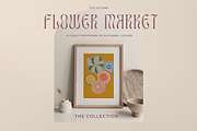 Retro Flower Autumn Poster Bundle, an Illustration by Laras Wonderland (Thumbnail 3 of 12)