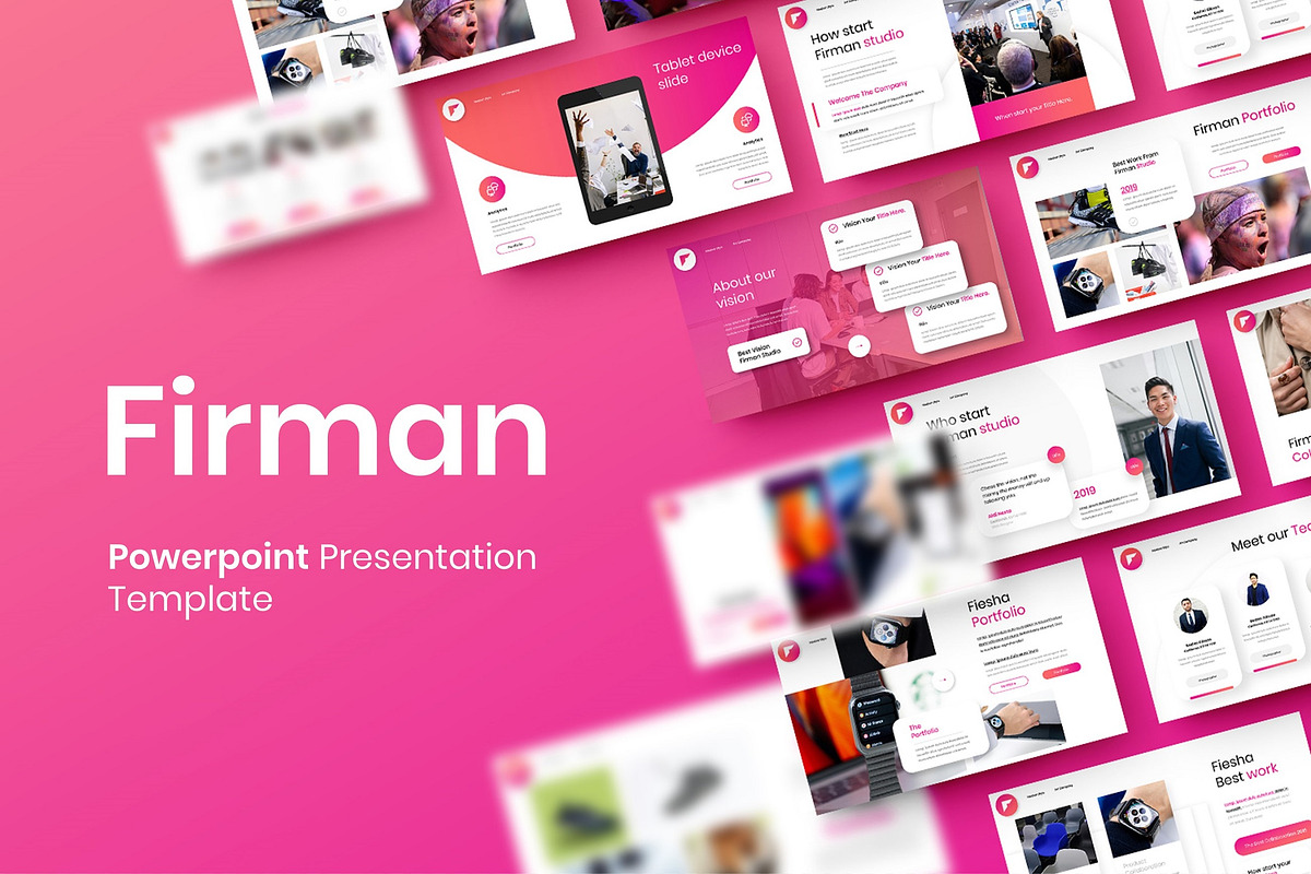 Firman – Business PowerPoint, a Presentation Template by Dens Creative Studio (Photo 1 of 6)
