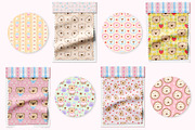 Kawaii Bear Vector Seamless Patterns, a Pattern Graphic by alia.kurianova (Thumbnail 2 of 9)