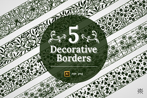 5 Decorative Borders