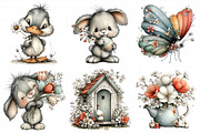 Whimsical Spring Clipart PNG, an Illustration by Daily.Designs (Thumbnail 3 of 8)