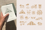Village Graphic Icons, an Outline Icon by Anna (Thumbnail 4 of 4)
