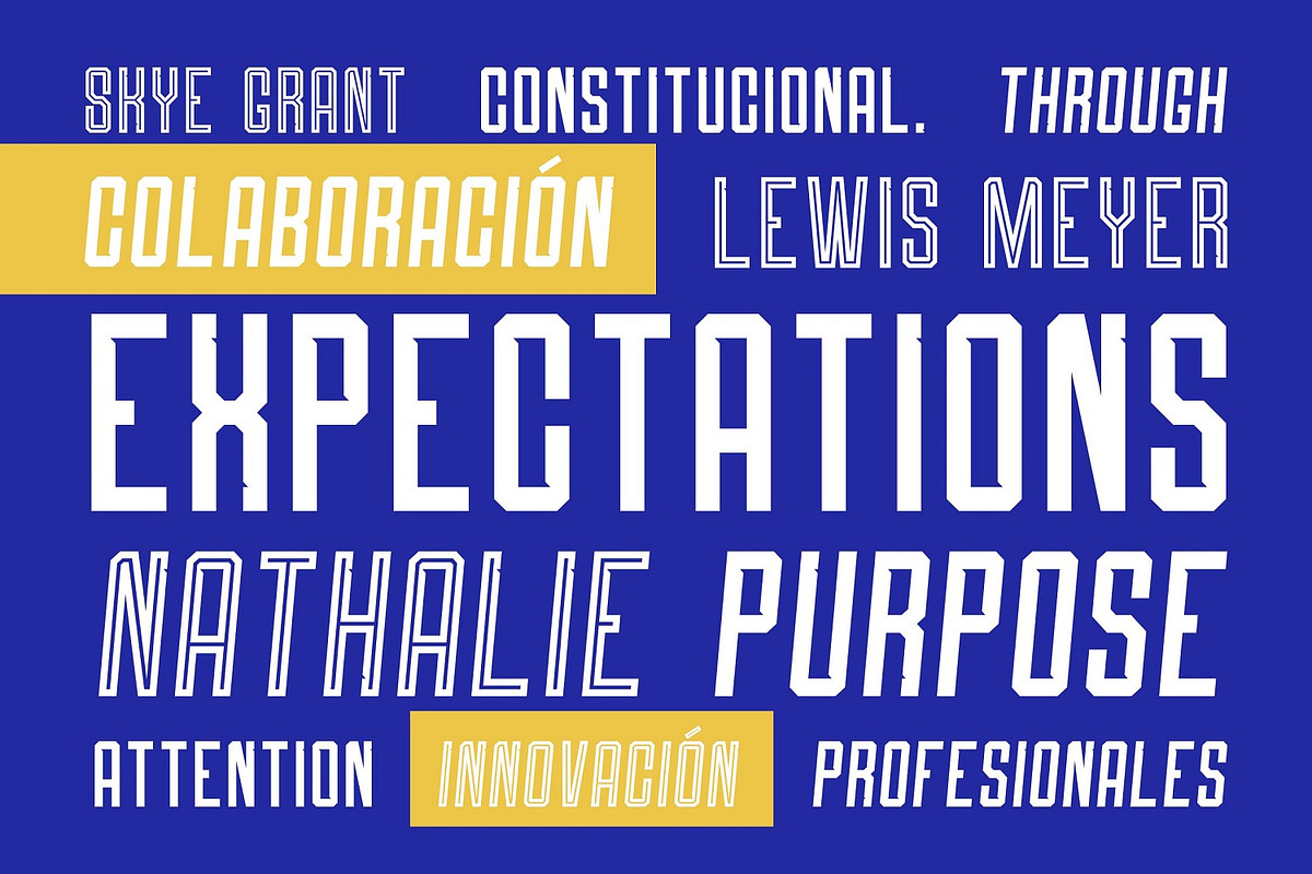 Roguedash - Stylish Sans Font Family preview 8