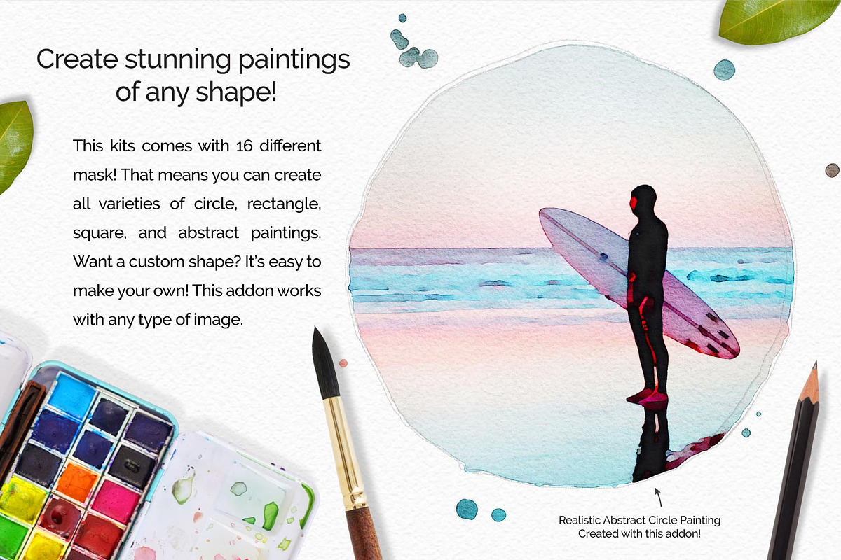 PleinAir Watercolor Photo Effect Kit, a Plug-in Add-On by Drifter Studio PrintShop (Photo 8 of 10)