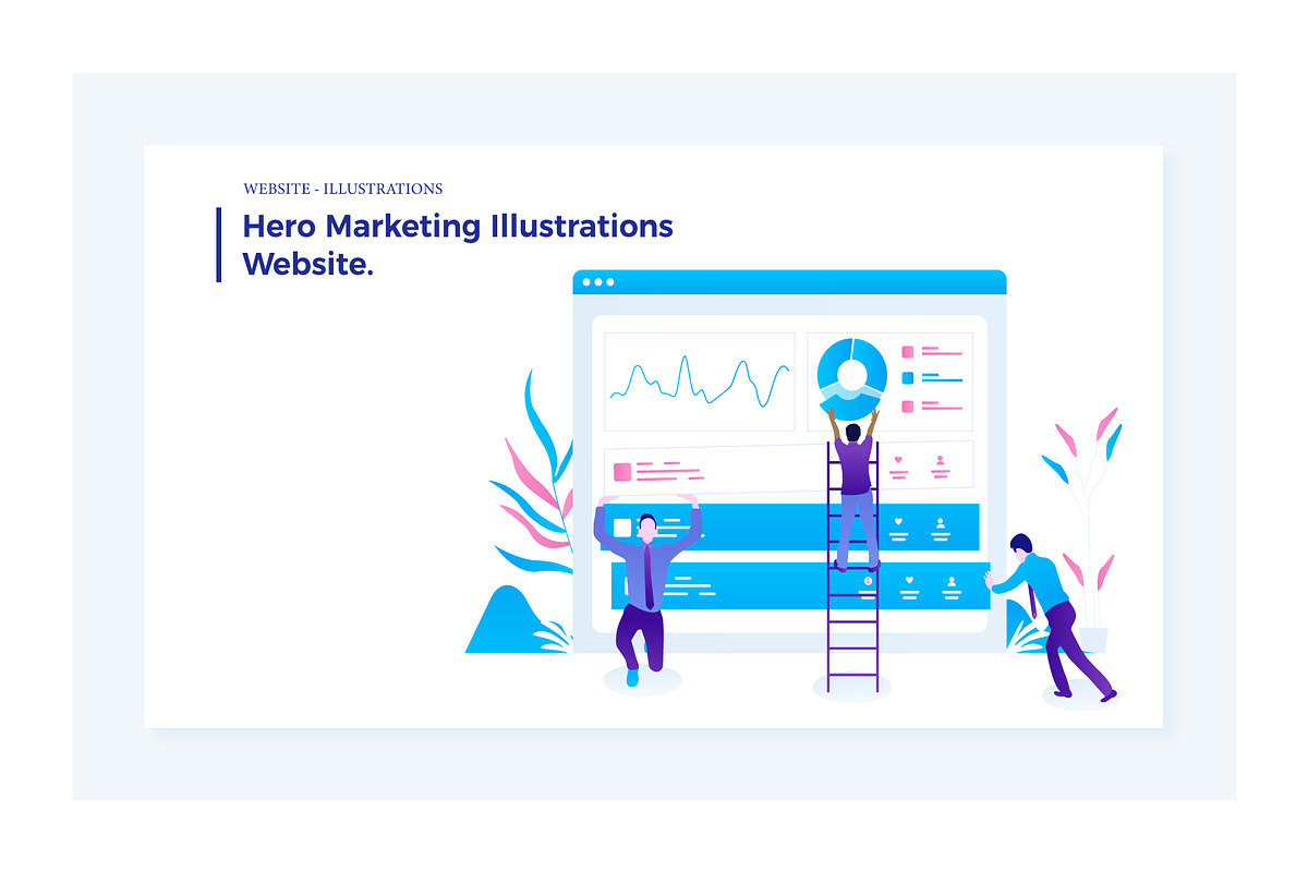 Marketing & Courses Illustrations, an Illustration by marwa_elgendy (Photo 9 of 27)