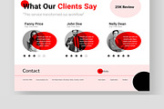 Business Agency Landing Page, a Landing Page Template by CreativeShaper (Thumbnail 6 of 6)