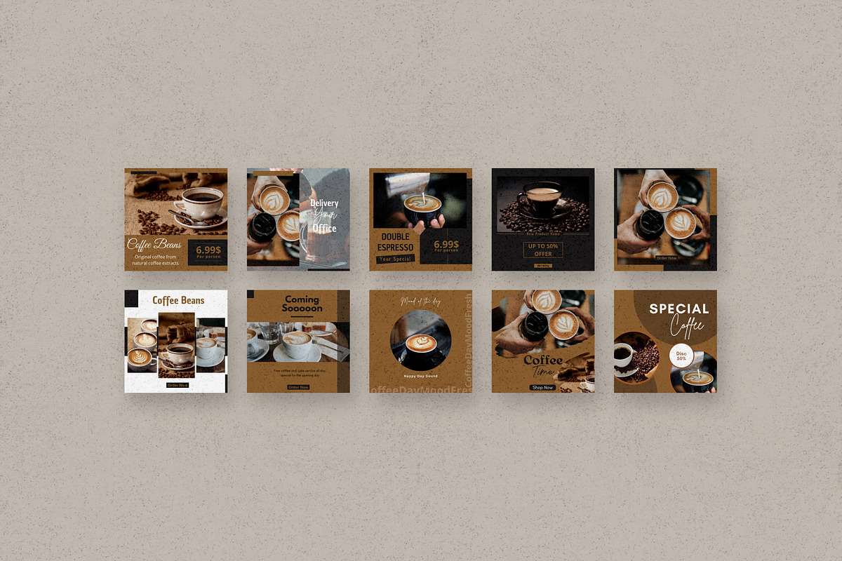 Aesthetic Instagram Templates Canva, a Social Media Template by Pixel Blend (Photo 3 of 4)