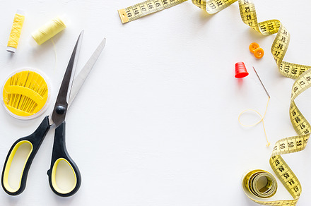 sewing accessories mockup, a Beauty & Fashion Photo by itakdalee
