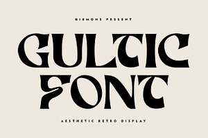 Gultic Font - Display