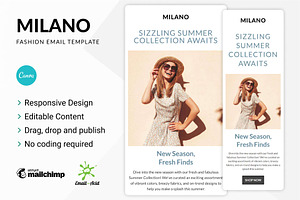 Milano - Fashion Email Template