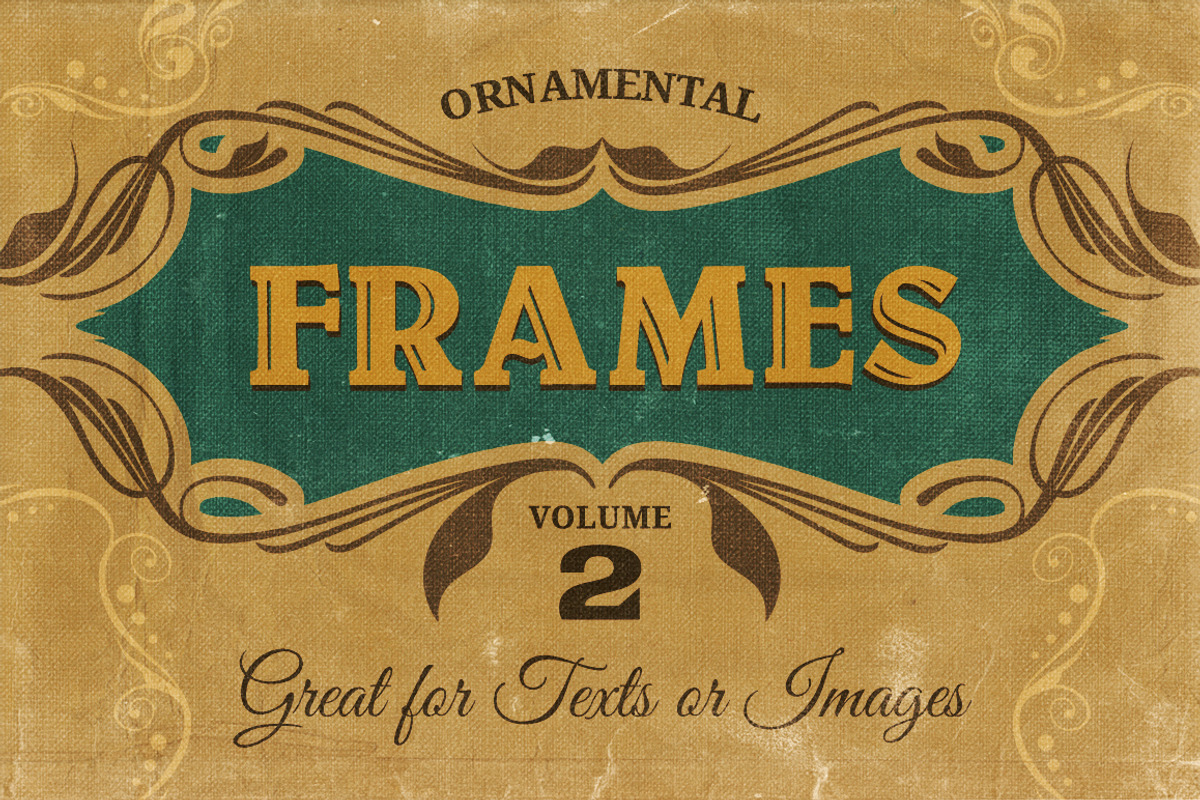 Ornamental frames Vol.2
