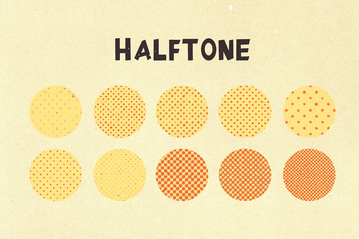 Pop Art and Vintage Comic Brush Set, a Brush Add-On by Vectorheroes (Photo 3 of 7)