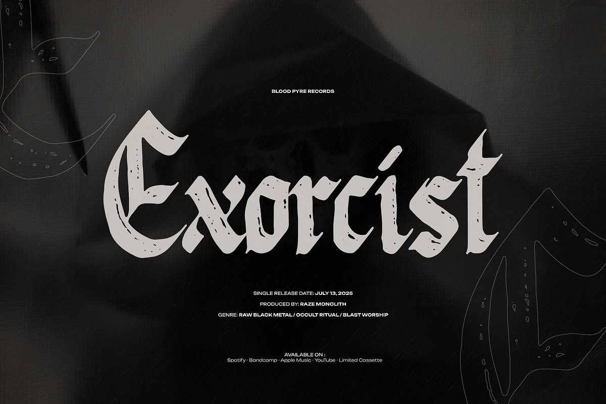 Sylterina | Blackletter Typeface, a Blackletter Font by Denustudios (Photo 5 of 12)
