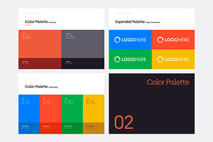 Modern Brand Guidelines Template