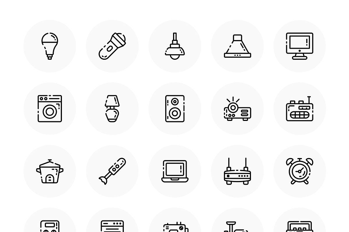 Cute Sticker Set, an Emoji Icon by Brickclay (Photo 11 of 18)
