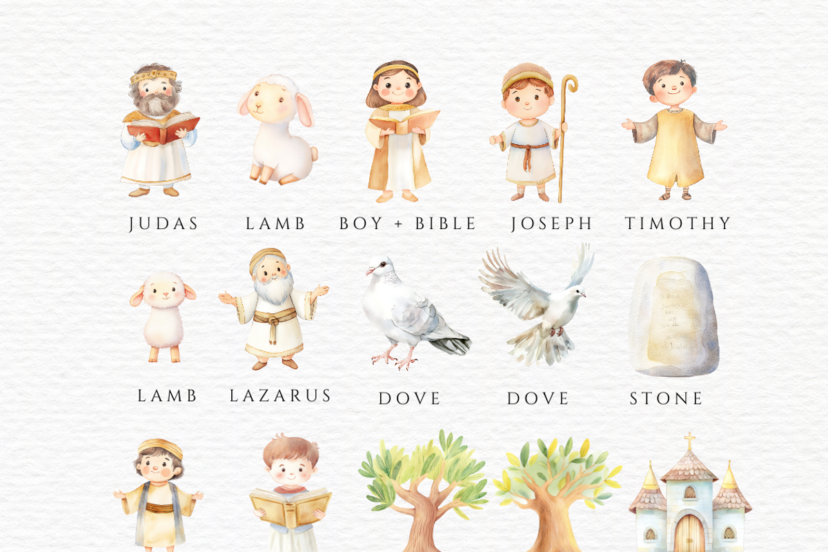 New testament bible characters clipa, an Education Illustration by Invite to Clipart (Photo 3 of 5)