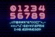 Modern Neon, a Symbol Font by Ditatype (Thumbnail 10 of 10)