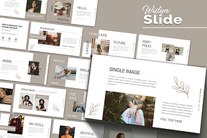 WIDYA - Google Slide Template