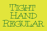 Tight Hand - Hand Lettered Font, a Script Font by GG Design (Thumbnail 2 of 13)