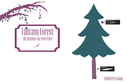 Fantasy Forest-98 Procreate Brushes, a Brush Add-On by MissPerfectKaos (Thumbnail 2 of 9)