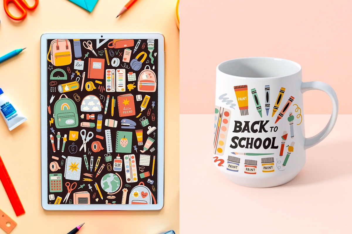 Back to School Clipart, an Education Illustration by spirka.art (Photo 5 of 8)