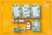 Natural Tropical Leaves Resume Canva, a Resume Template by Millusti (Thumbnail 9 of 9)