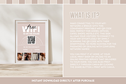 Beige WiFi QR Code Sign, a Stationery Template by SunshineStudioBoutique (Thumbnail 3 of 11)