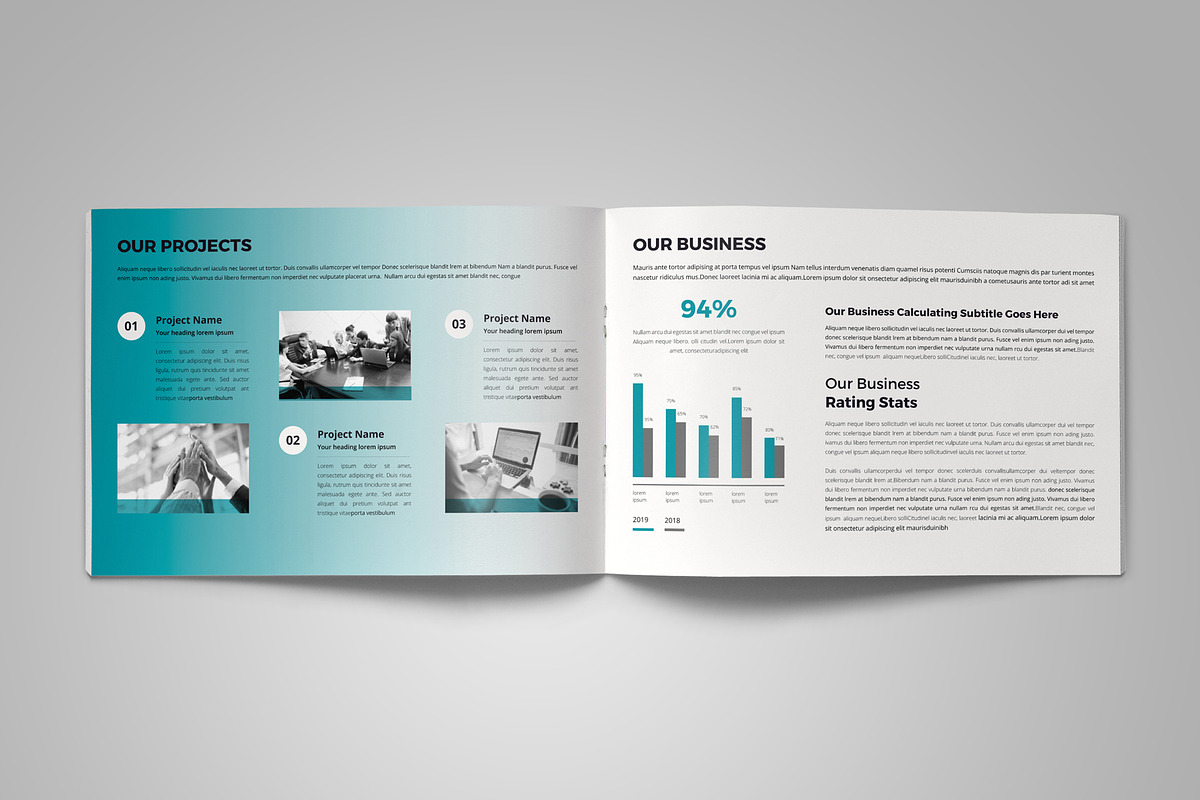 Corporate Brochure Template V3, a Brochure Template by JanySultana (Photo 8 of 12)
