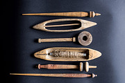 hand weaving tools, vintage loom, an Industrial Photo by VetalStock (Thumbnail 6 of 11)