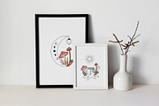 Retro Autumn - Magic Mushrooms, an Object Graphic by Sofico (Thumbnail 6 of 18)