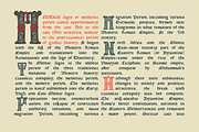 Medieval Knots Drop caps font, a Blackletter Font by kaer_shop (Thumbnail 9 of 9)