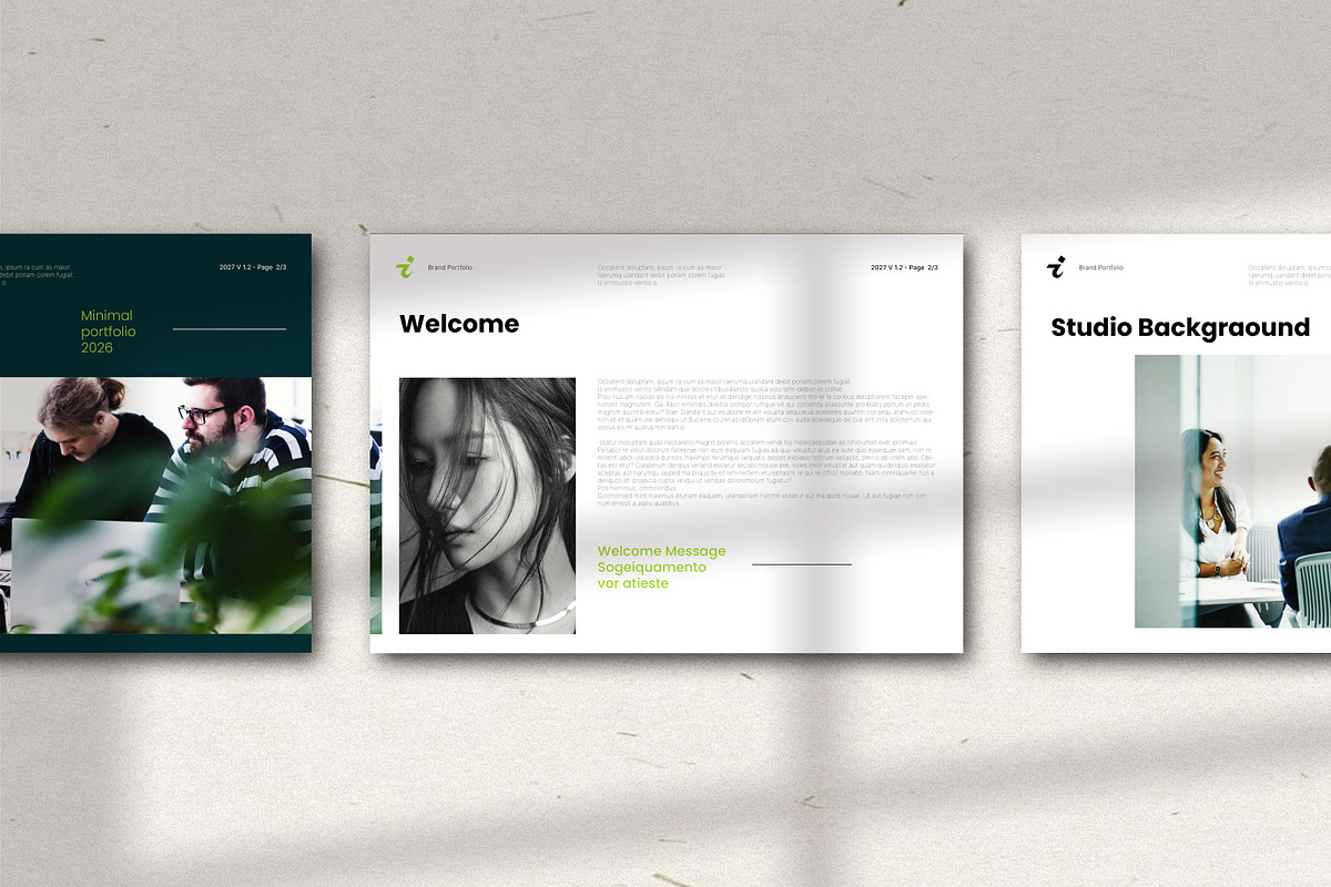Brand Portfolio, a Brochure Template by Aura Agency (Photo 3 of 9)