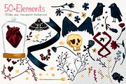 Cute Gothic Love, an Object Illustration by PenguinArtStudio (Thumbnail 2 of 5)