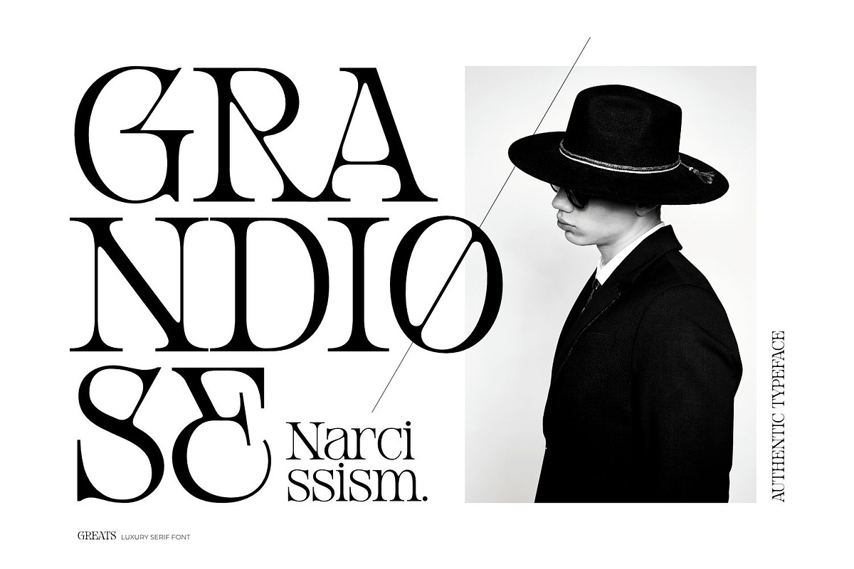 Greats - Luxury Serif Font, a Serif Font by ikiiko (Photo 2 of 7)