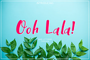 Ooh Lala | Hand Lettering font, a Font by Artstudio (Thumbnail 1 of 6)