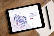 Online doctor concept banner, a Healthcare Illustration by Good Studio (Thumbnail 4 of 4)