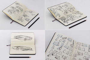 Sketchbook Mockups