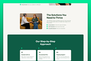 Mentra Health Coach Framer Template, a Landing Page Template by Flow Samurai Templates (Thumbnail 2 of 4)