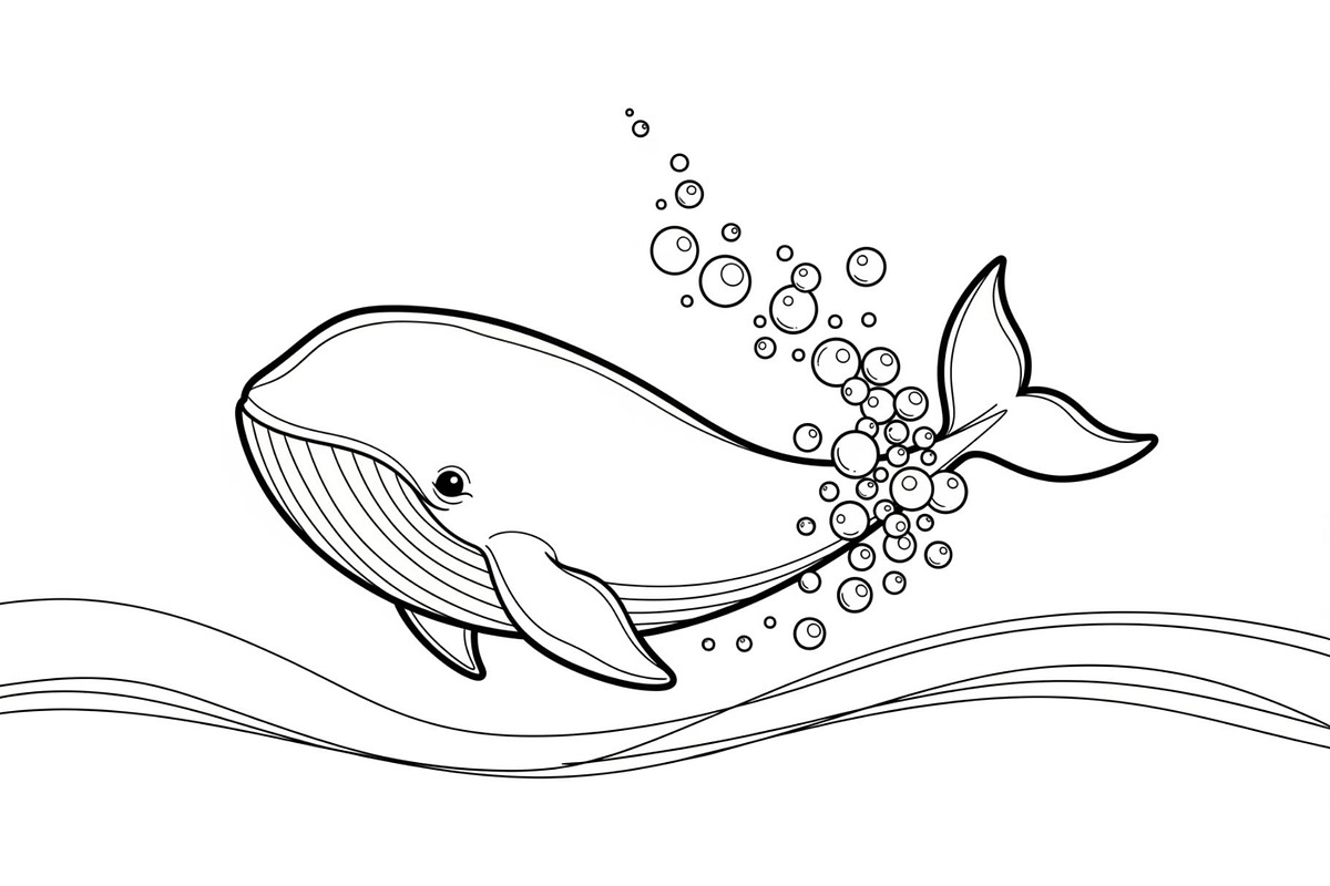 Whale Line Art Vector Bundle, an Illustration by yasushie (Photo 17 of 51)