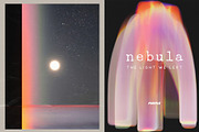 Nebula: 100 Light Experiments, a Background Graphic by Purple (Thumbnail 3 of 12)