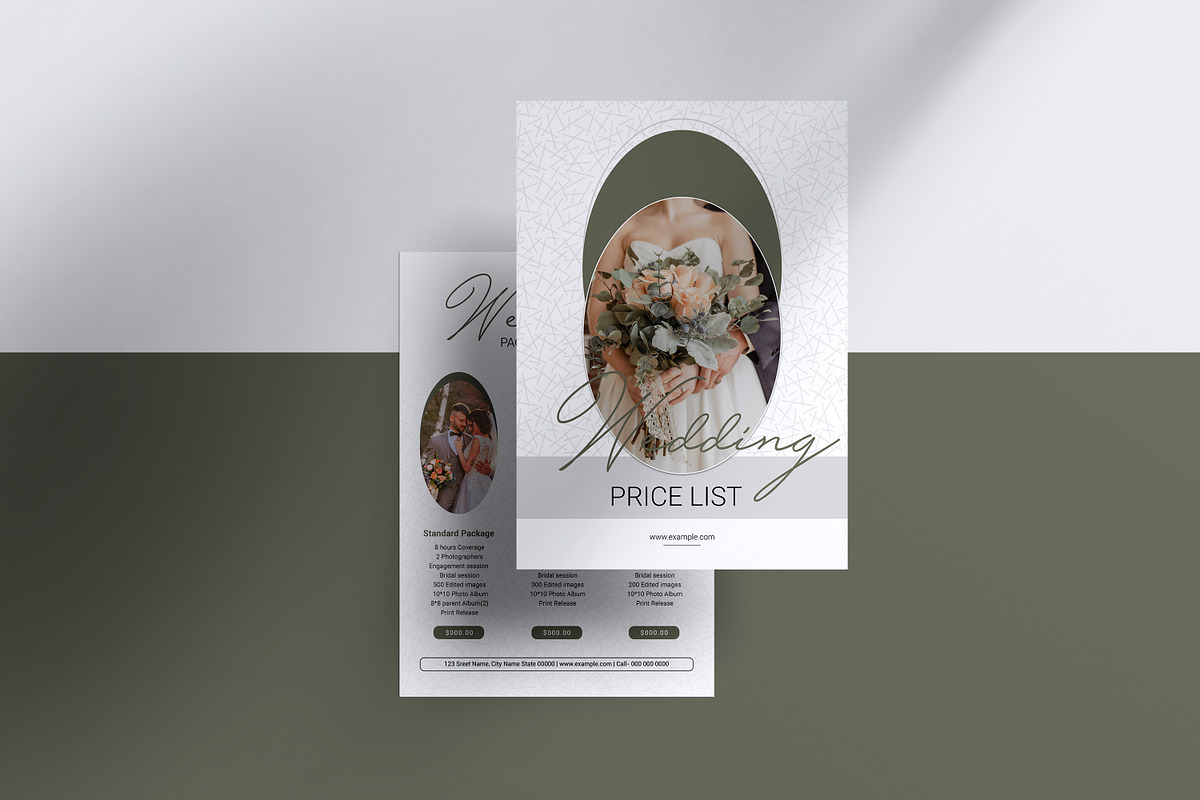 Wedding Photography Flyer, a Flyer Template by crazyOWL (Photo 4 of 4)
