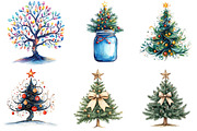 Cute Doodle Christmas Tree Sublimati, an Illustration by DreamArtGraphic (Thumbnail 3 of 5)