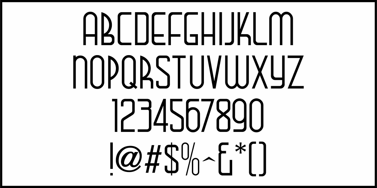 Drama Deco JNL, a Font by Jeff Levine Fonts (Photo 3 of 5)