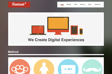 Restart HTML5 Portfolio