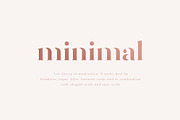 Davoa - Elegant Stencyl Typeface, a Serif Font by AlienValley (Thumbnail 9 of 9)
