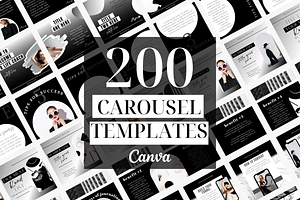 Black And White Instagram Carousels