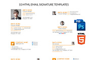 EMAIL SIGNATURE TEMPLATE WITH HTML, a Templates & Theme by pixel_arc (Thumbnail 3 of 3)