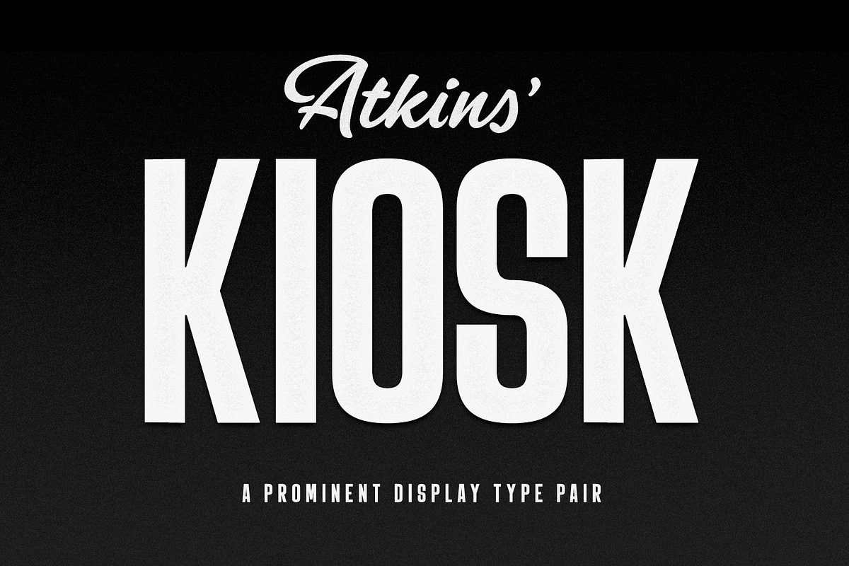 Kiosk Font Pack, a Sans Serif Font by Fenotype (Photo 11 of 12)