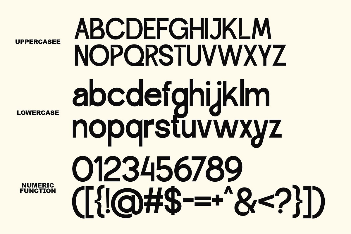 Agile - Sans Serif Display Font, a Sans Serif Font by Luna Shop (Photo 2 of 5)